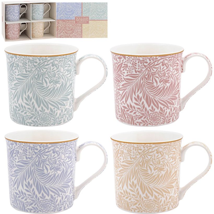 Dunlevy Mug Gift Set of 4 - Larkspur | PG0334