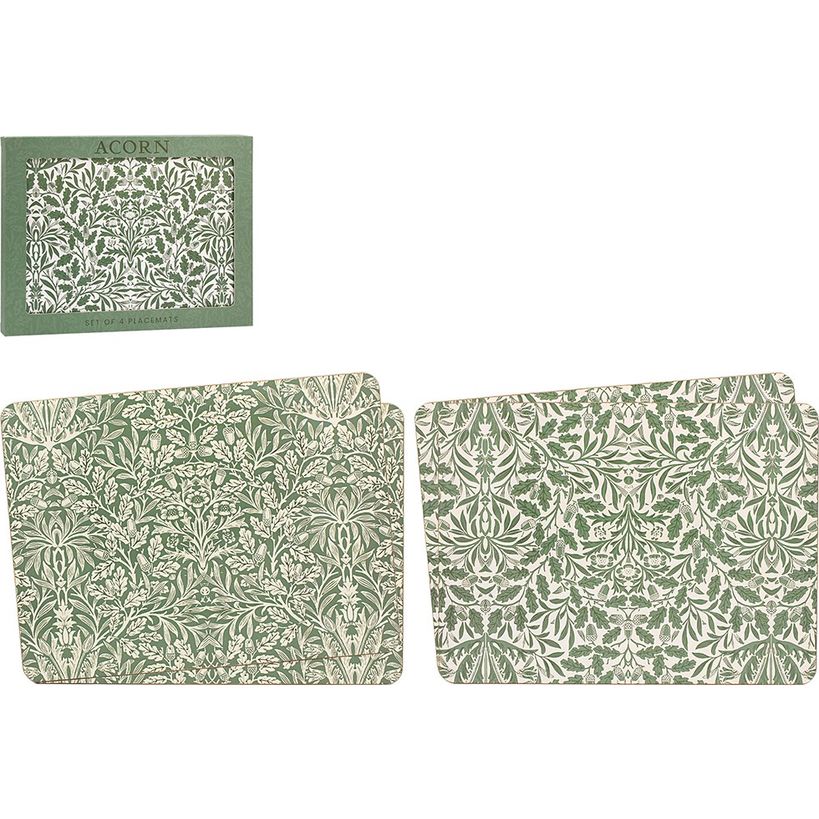 Dunlevy Placemats Set of 4 - Acorn | PG6754