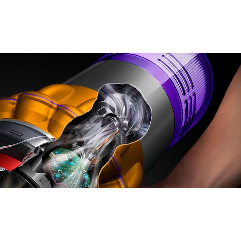 Dyson V15 Detect Absolute Cordless Stick Vac Vacuum Cleaner - Yellow and Nickel | 589598-01