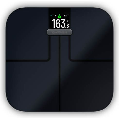 Garmin Index S2 Smart Bathroom Weighing Scale - Black | 49-GAR-010-02294-70
