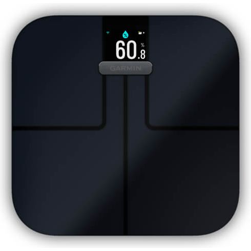 Garmin Index S2 Smart Bathroom Weighing Scale - Black | 49-GAR-010-02294-70