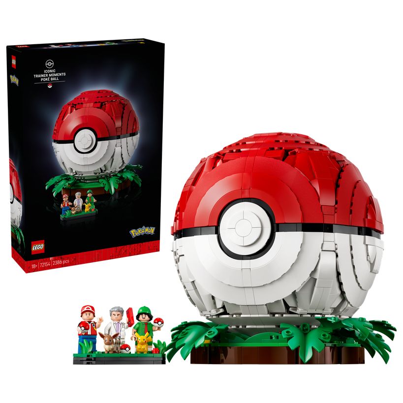 Lego Pokémon Iconic Trainer Moments Poké Ball | 72154