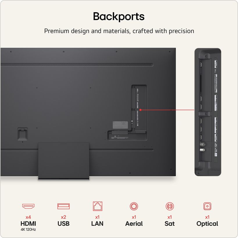 LG 75 Inch QNED Evo Mini Led AI 4K Smart Tv (2026) | 75QNED86B6B.AEI