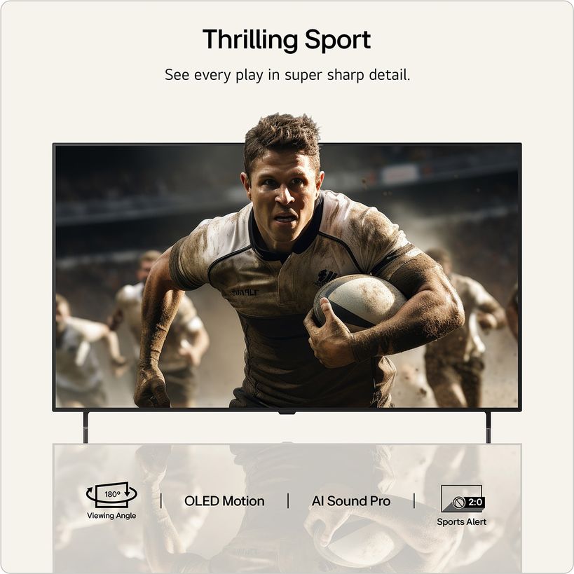 LG B6 Series 48 Inch 4K Ultra HD OLED Smart TV | OLED48B65LA.AEI
