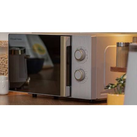 Russell Hobbs Bronte 20 Litre 800w Manual Microwave - Stone | RHMM833ST
