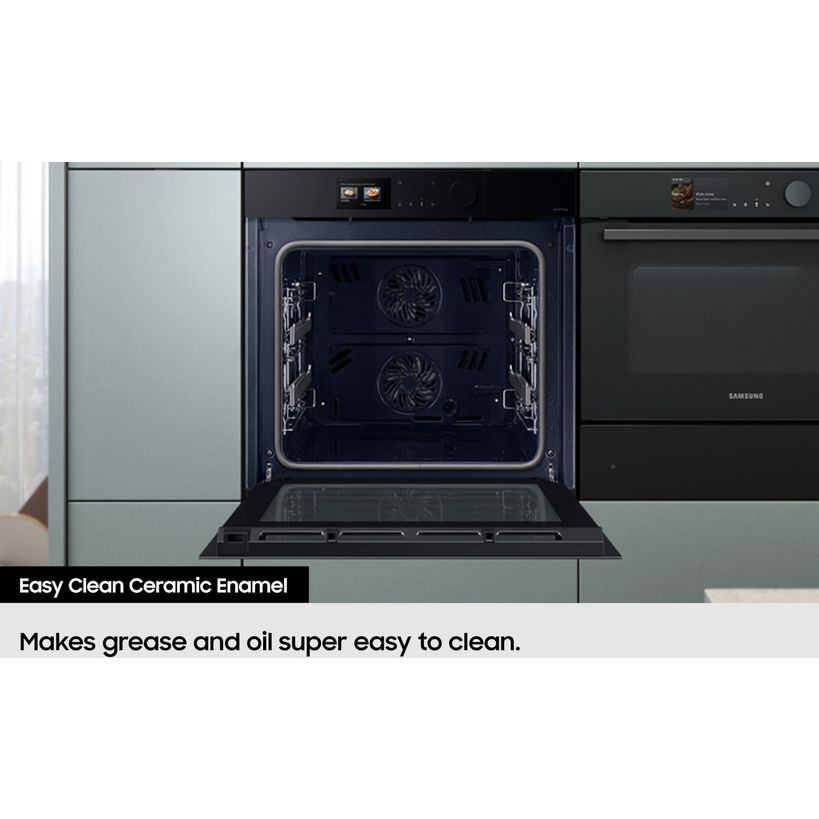 Samsung Series 4 Built In Pyrolytic Smart Single Oven - Stainless Steel | NV7B41307AS/U4