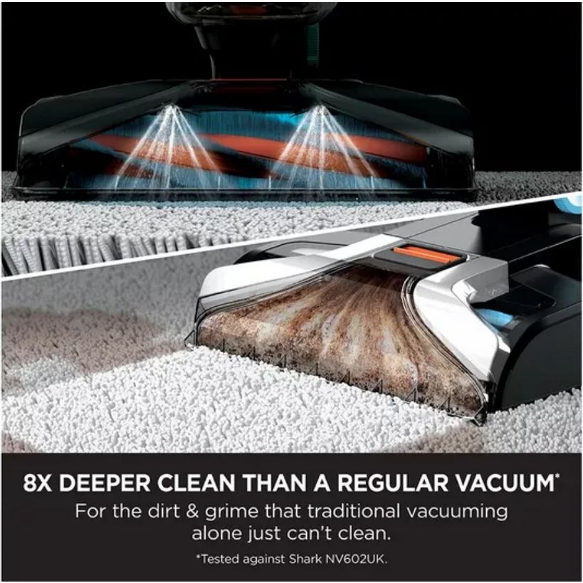 Shark CarpetXpert Deep Carpet Cleaner with Built-In StainStriker | EX200UK