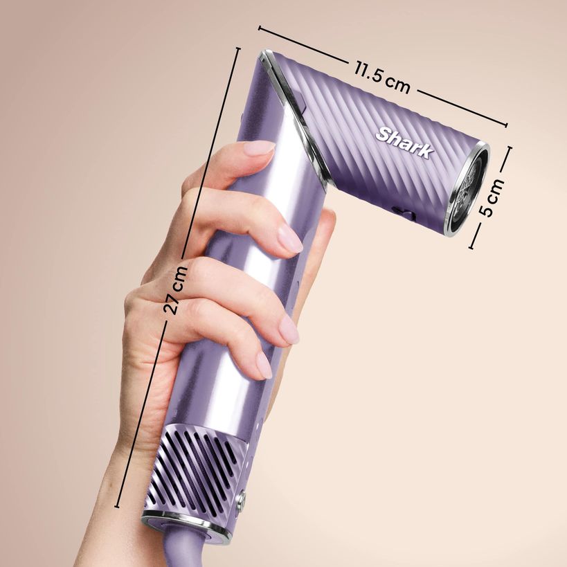 Shark FlexStyle IonCurl Ion Air Drying, Curling and Styling System - Lilac | HD840UKPU