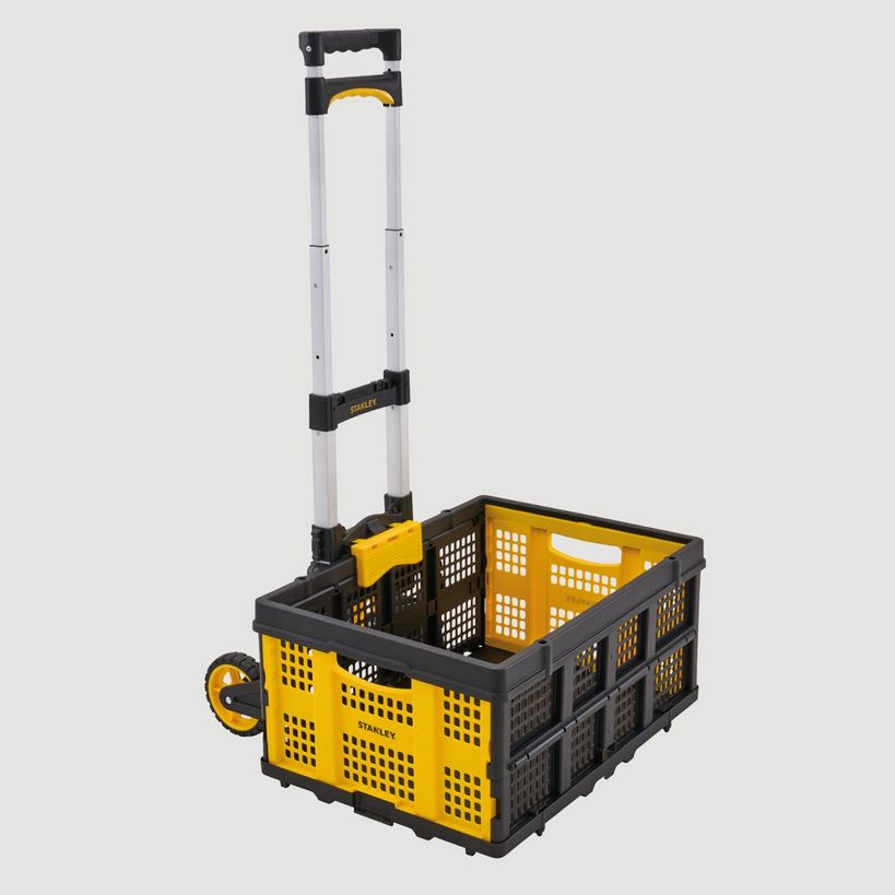 Stanley Folding Hand Truck / Trolley with Basket | XMS26TROLLEY