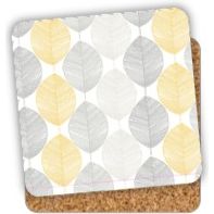 Steelex Coasters Set of 6 - Retro Leaves | TM1018C