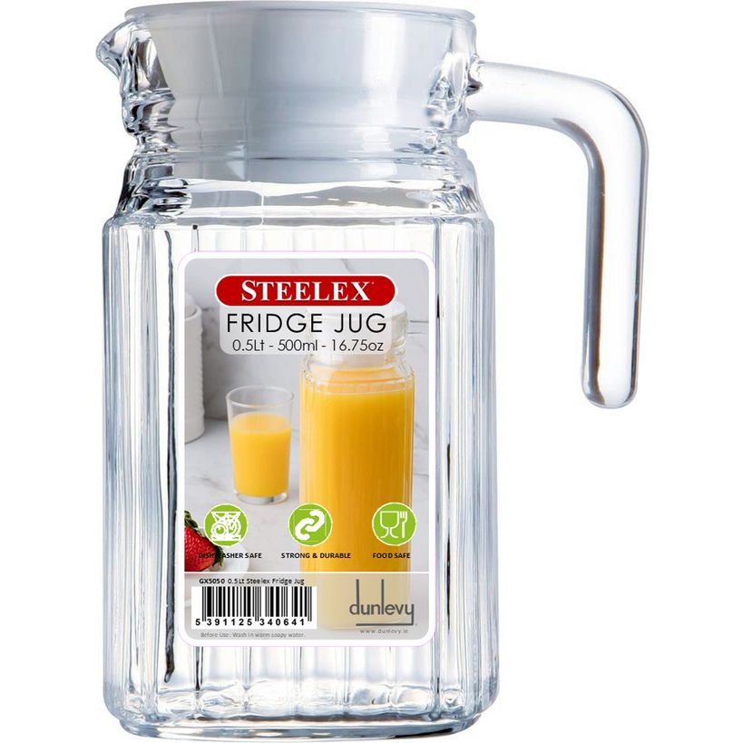 Steelex Glass Fridge Jug 500ml | GX5050