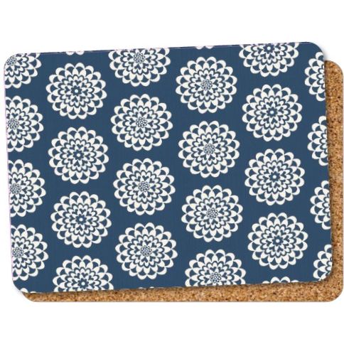 Steelex Placemats Set of 6 - Blue Retro | TM1020