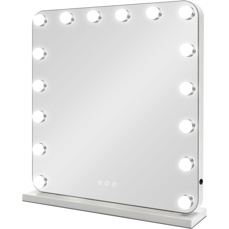 Tara Lane Hollywood Vanity Mirror 58cm - White | TL7609