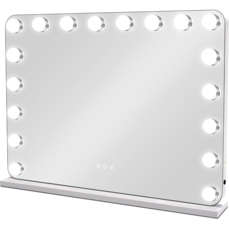 Tara Lane Hollywood Vanity Mirror 62cm with Bluetooth - White | TL7610