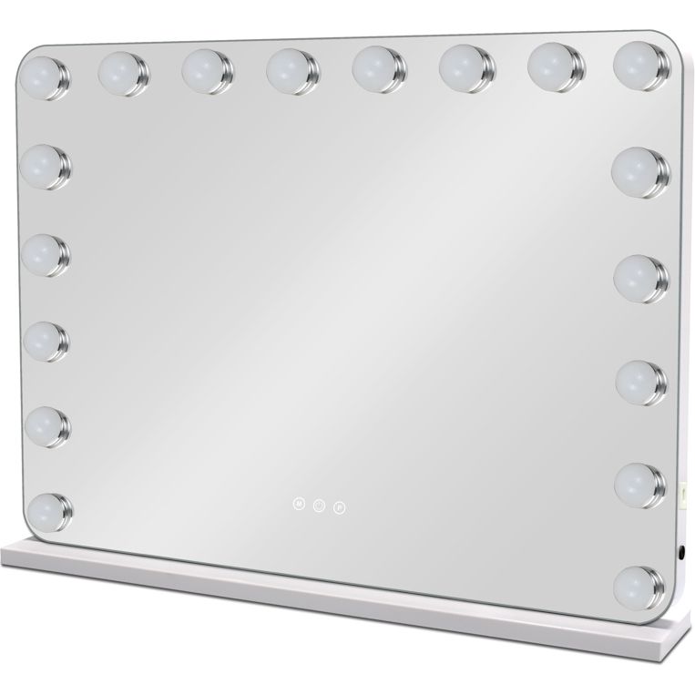 Tara Lane Hollywood Vanity Mirror 62cm with Bluetooth - White | TL7610