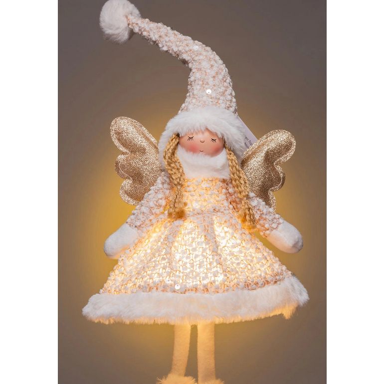 The Grange Collection Standing Gold Fairy with Light Up Body 50cm | XT31