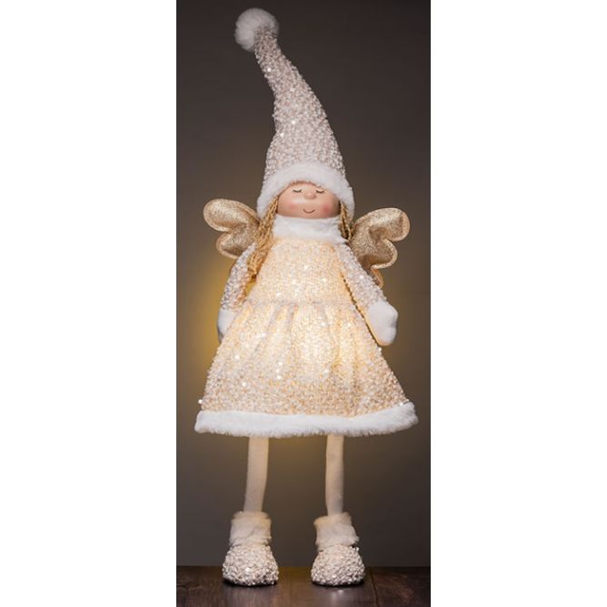 The Grange Collection Standing Gold Fairy with Light Up Body 81cm | XT32