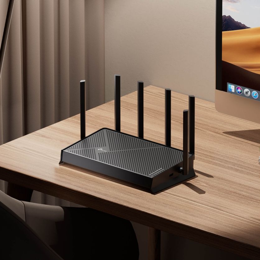 TP-Link Archer BE400 Wireless Wifi 7 Router - Black