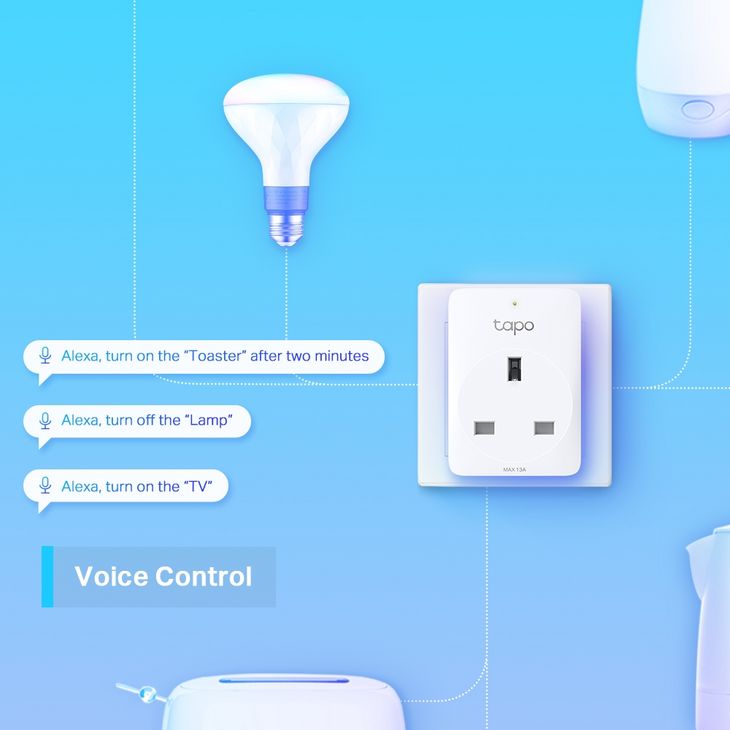 TP-Link Tapo P100 Mini Smart WiFi Plug 2 Pack Sockets | TPL-TAPO-P100-2-PACK