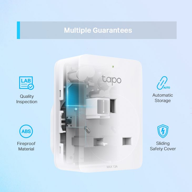 TP-Link Tapo P100 Mini Smart WiFi Plug 2 Pack Sockets | TPL-TAPO-P100-2-PACK
