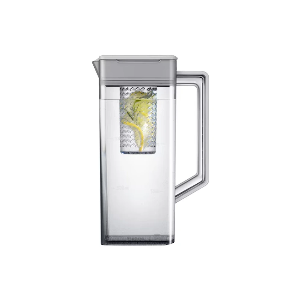 Samsung Bespoke French Style Fridge Freezer with Autofill Water Pitcher - Black | RF24BB620EB1EU