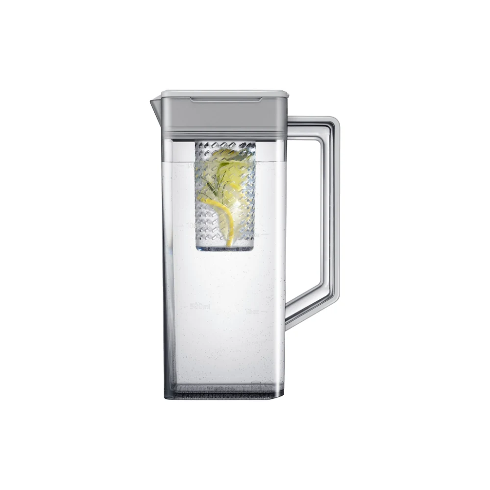 Samsung Bespoke French Style Fridge Freezer with Autofill Water Pitcher - Silver | RF24BB620ES9EU