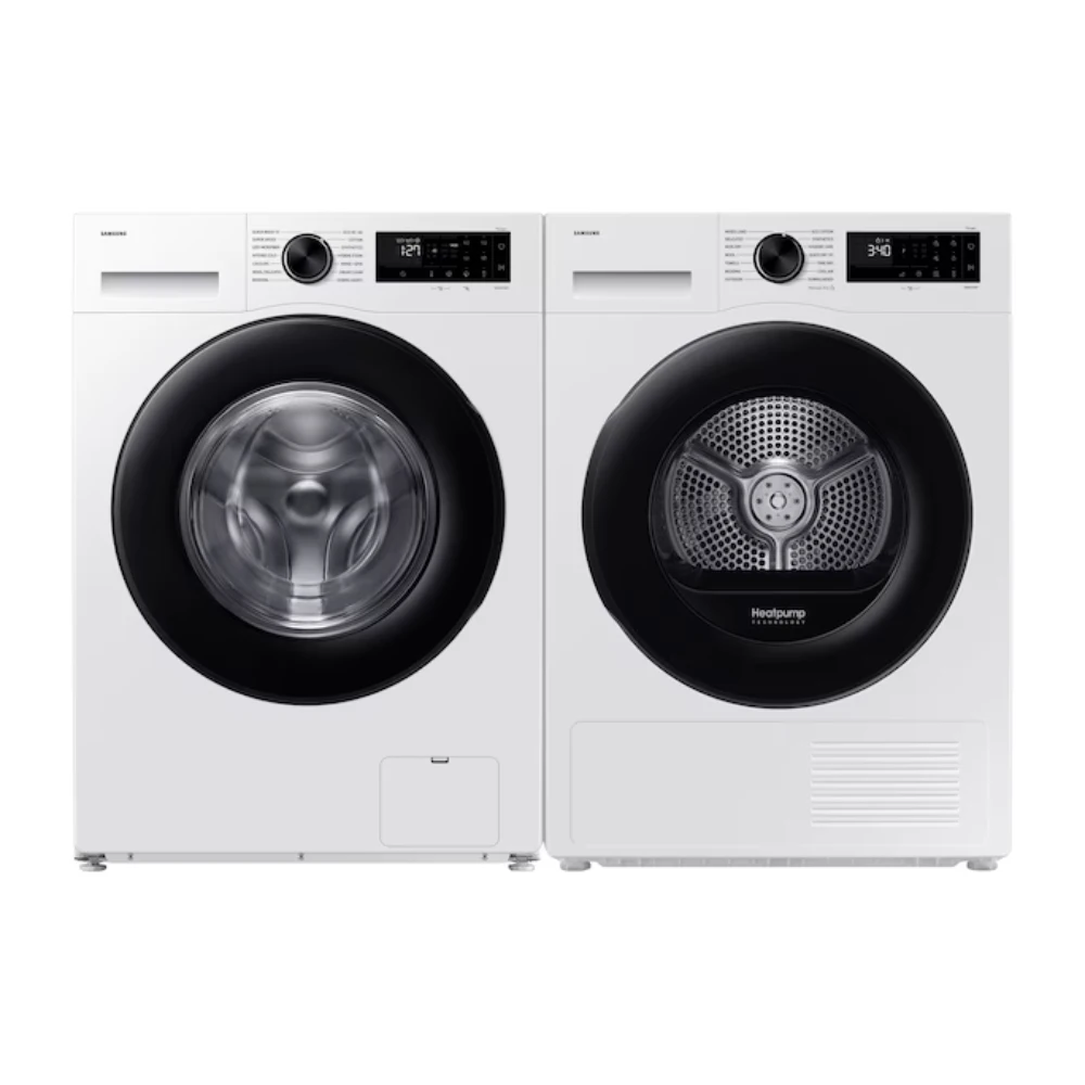 Samsung Series 5 9kg Heat Pump Tumble Dryer - White | DV90DG52A0AEEU