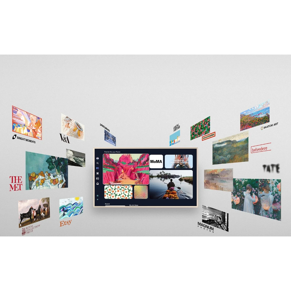 Samsung 65 Inch The Frame Pro LS03FW Neo QLED 4K Smart TV (2025) | QE65LS03FWUXXU