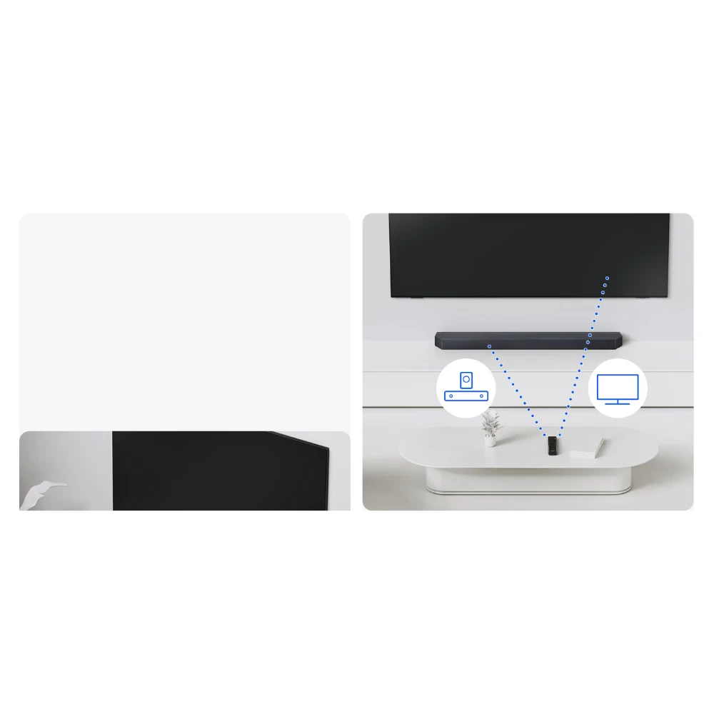 Samsung B750F 5.1 Channel 400w B Series Soundbar with Subwoofer - Black | HW-B750F/XU