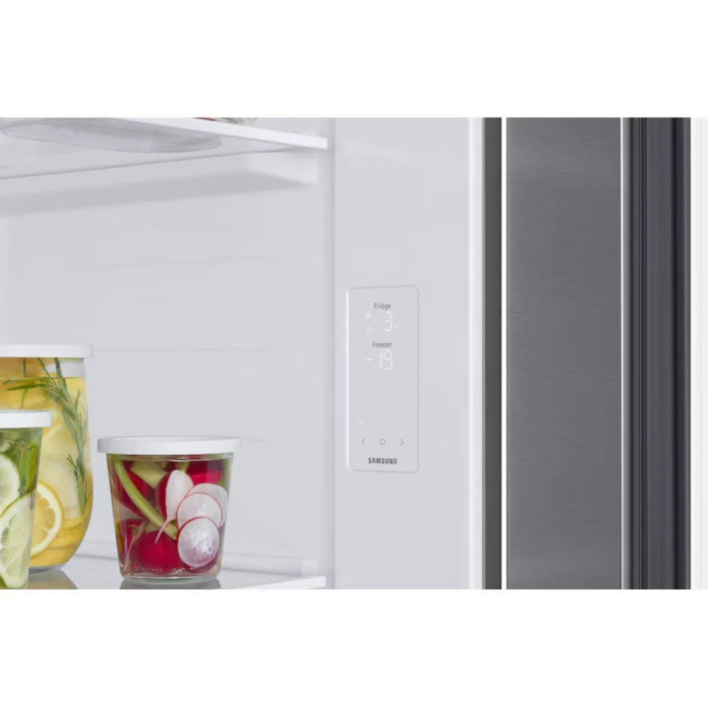 Samsung Series 6 SpaceMax American Style Smart Fridge Freezer - Gentle Silver | RS57DG400EM9/EU