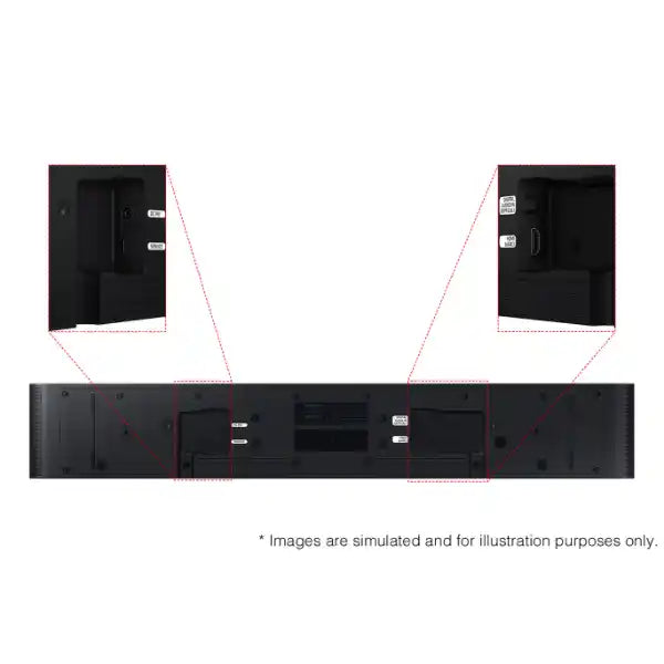 Samsung S60D S-Series 5.0-Channel All in One Soundbar with Wireless Dolby Atmos - Black | HW-S60D/XU