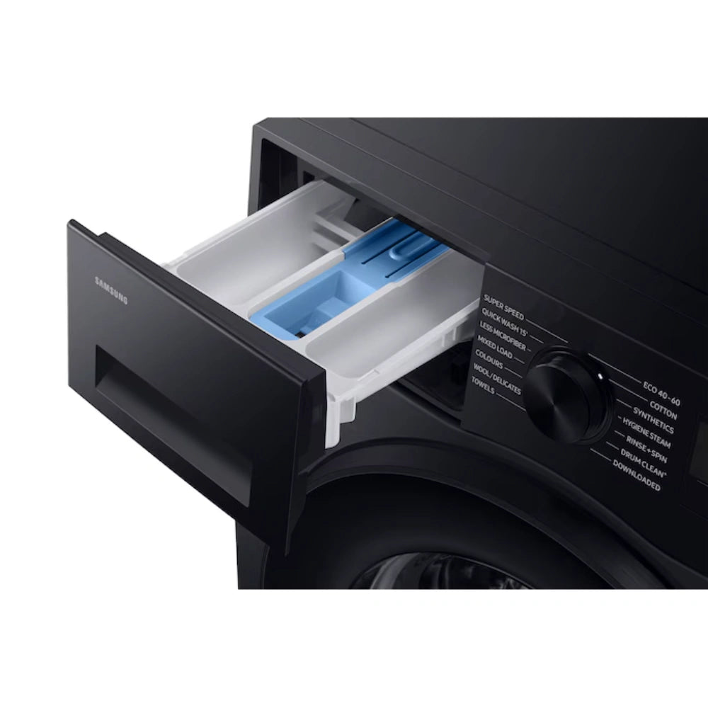 Samsung Series 5 10kg 1400 Spin AI Washing Machine - Black | WW10FG5U34ABEU