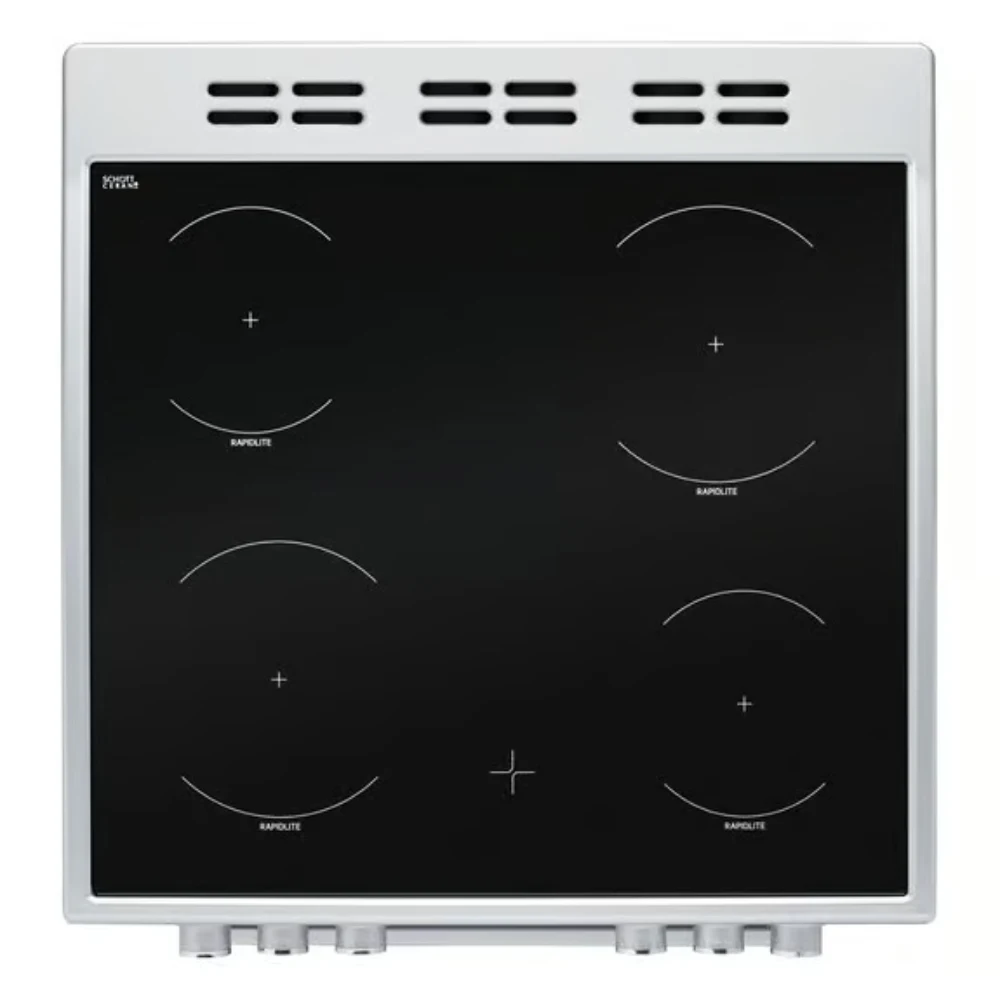 Beko 60cm Double Oven Electric Cooker - Silver | KDC653S