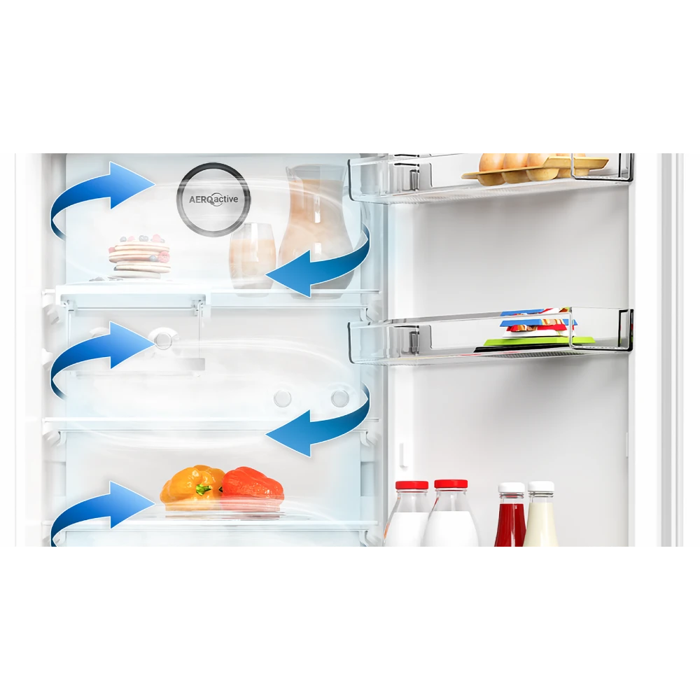 Blomberg 186.5cm Tall Larder Fridge - White | SND568VP
