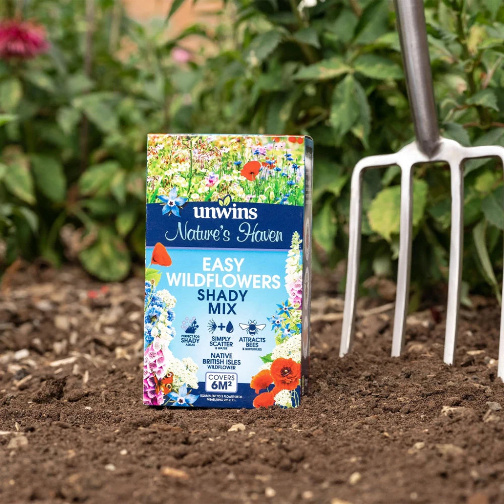 Unwins Nature's Haven Shady Mix Wildflower Seeds 1.2kg | 20500328