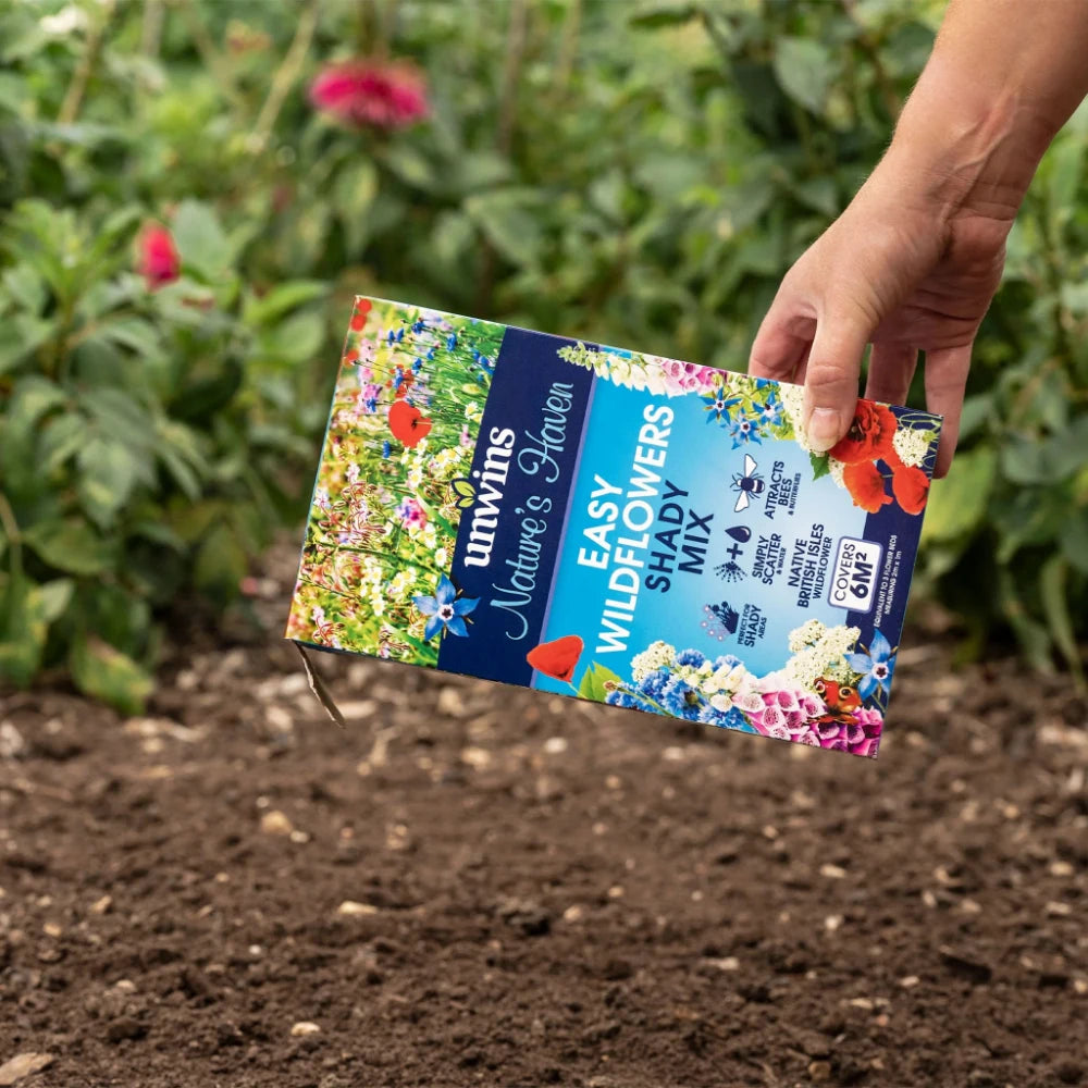 Unwins Nature's Haven Shady Mix Wildflower Seeds 1.2kg | 20500328