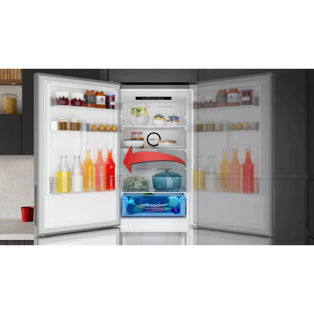 Blomberg 186.5cm Tall Larder Fridge - White | SND568VP