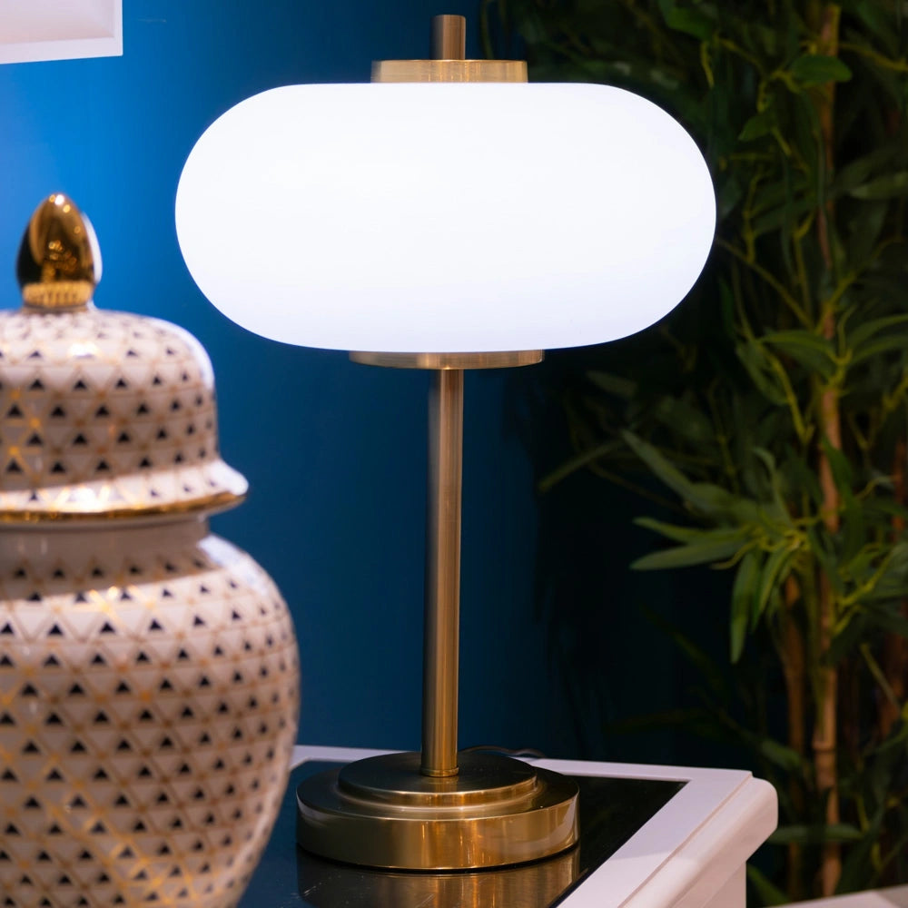 Tara Lane Marcella USB Rechargeable Table Lamp 50cm - Gold | TL6559