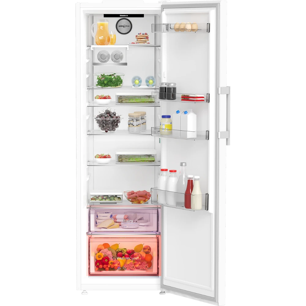 Blomberg 186.5cm Tall Larder Fridge - White | SND568VP