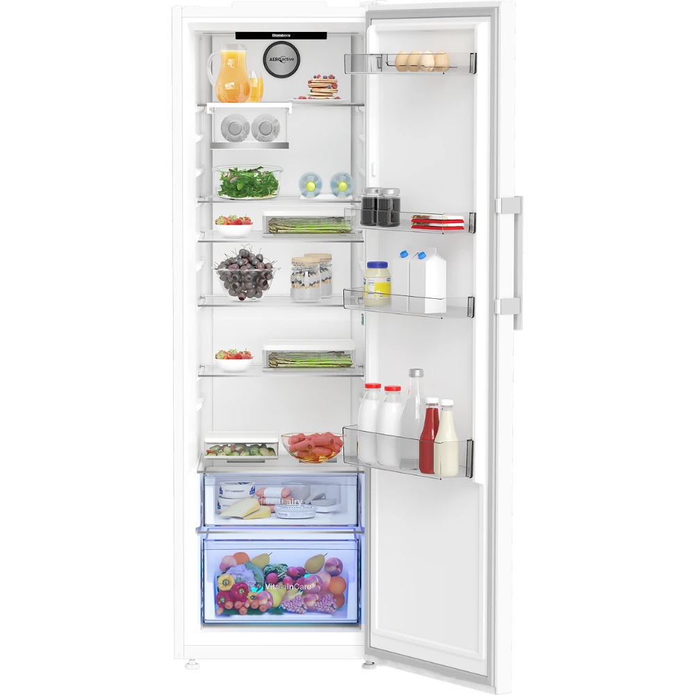 Blomberg 186.5cm Tall Larder Fridge - White | SND568VP