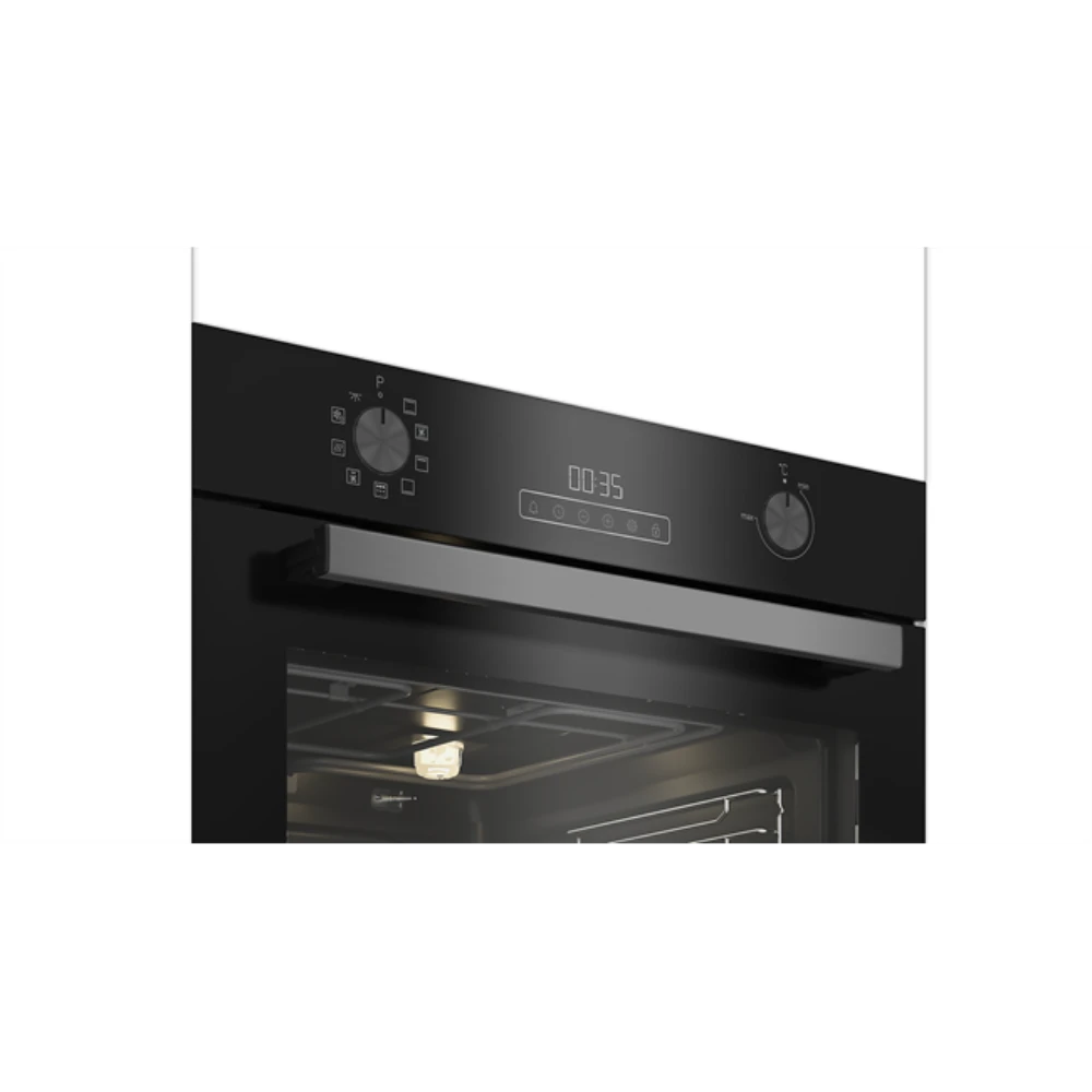 Blomberg Pyroclean Aero Chef Built In Single Oven - Black | ROEN8232BP