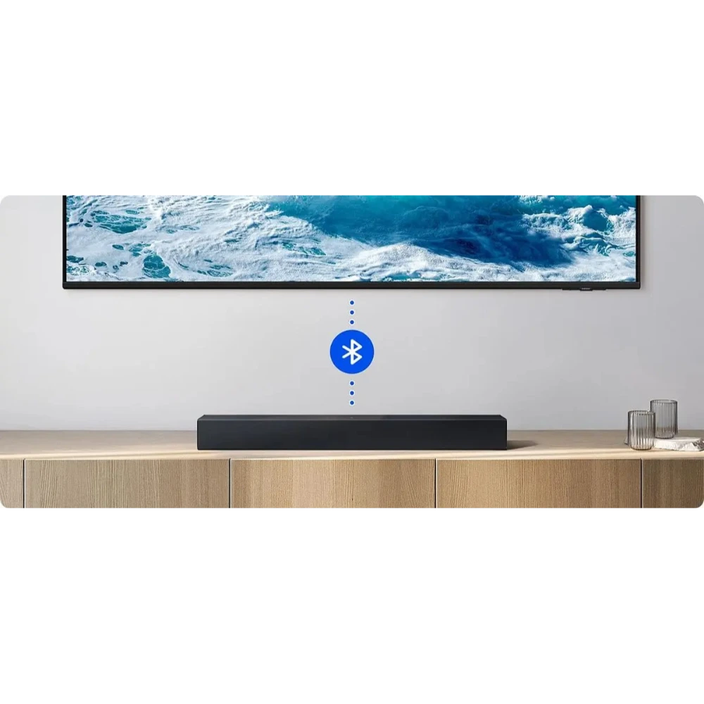 Samsung B400F B Series 2.0ch Soundbar with Speakers - Titan Black | HW-B400F/XU