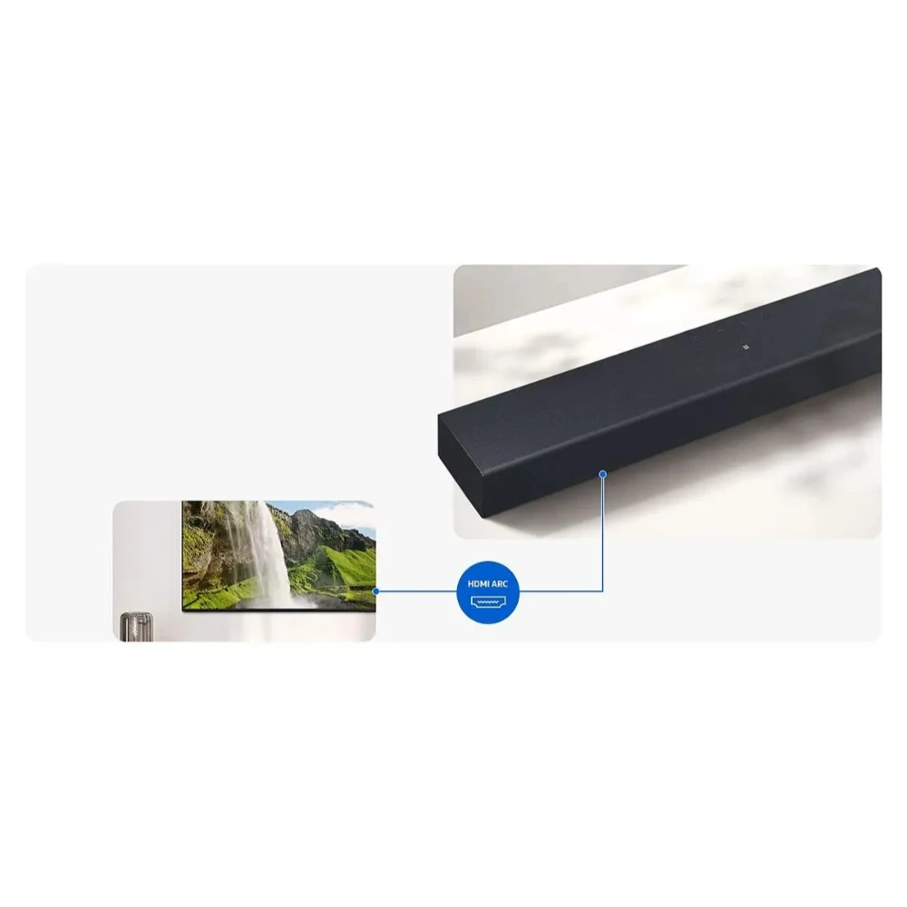 Samsung B400F B Series 2.0ch Soundbar with Speakers - Titan Black | HW-B400F/XU