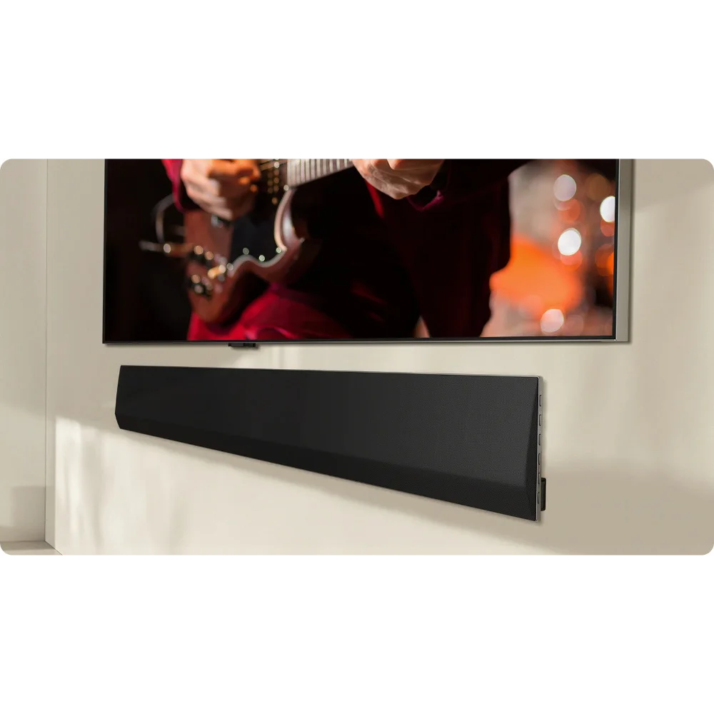 LG 3.1ch Soundbar with Dolby Atmos Wall Mounted with Subwoofer | USG10TY.DGBRLLK