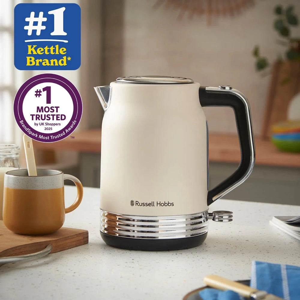 Russell Hobbs Hanley 1.7 Litre Kettle - Jasmine | 28640