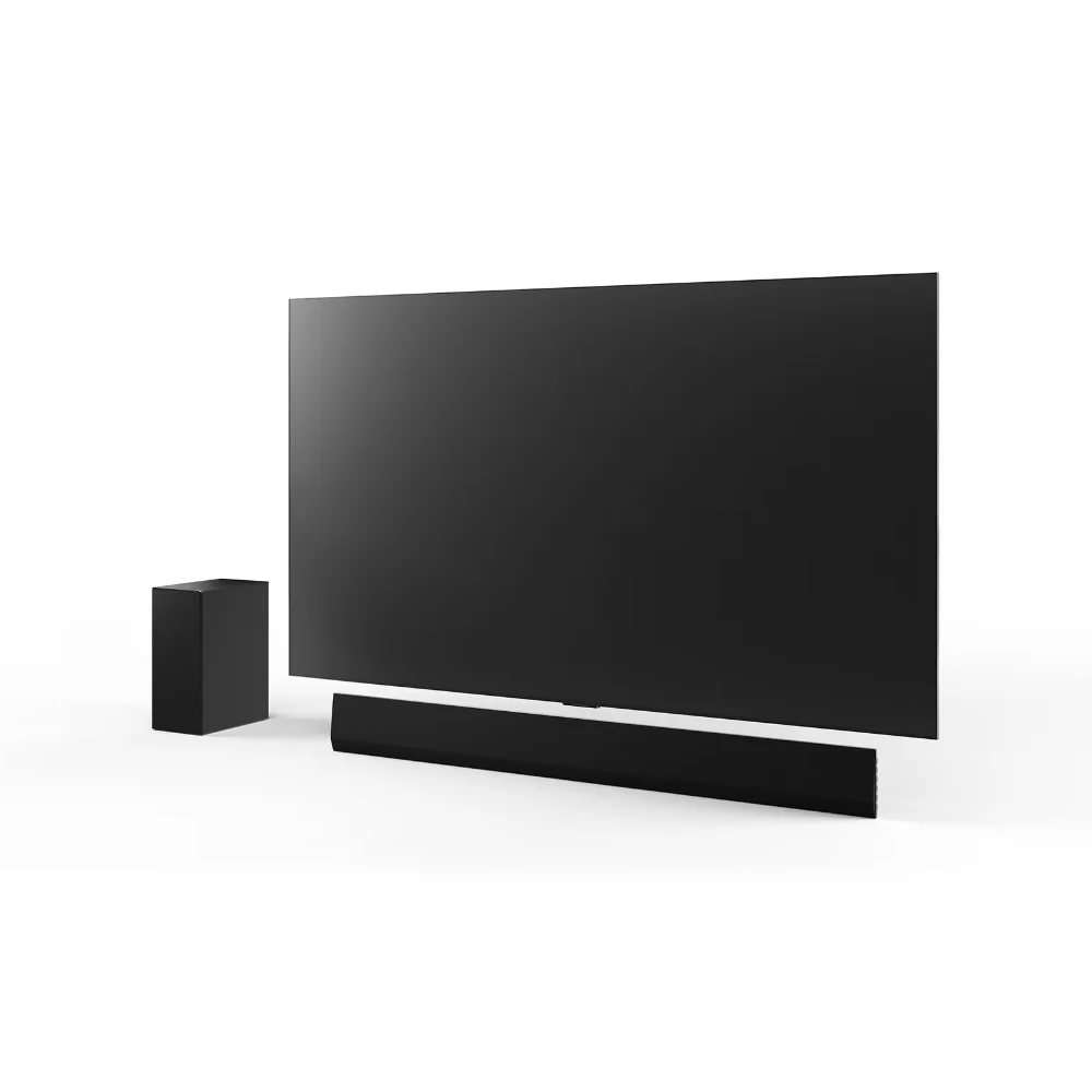 LG 3.1ch Soundbar with Dolby Atmos Wall Mounted with Subwoofer | USG10TY.DGBRLLK