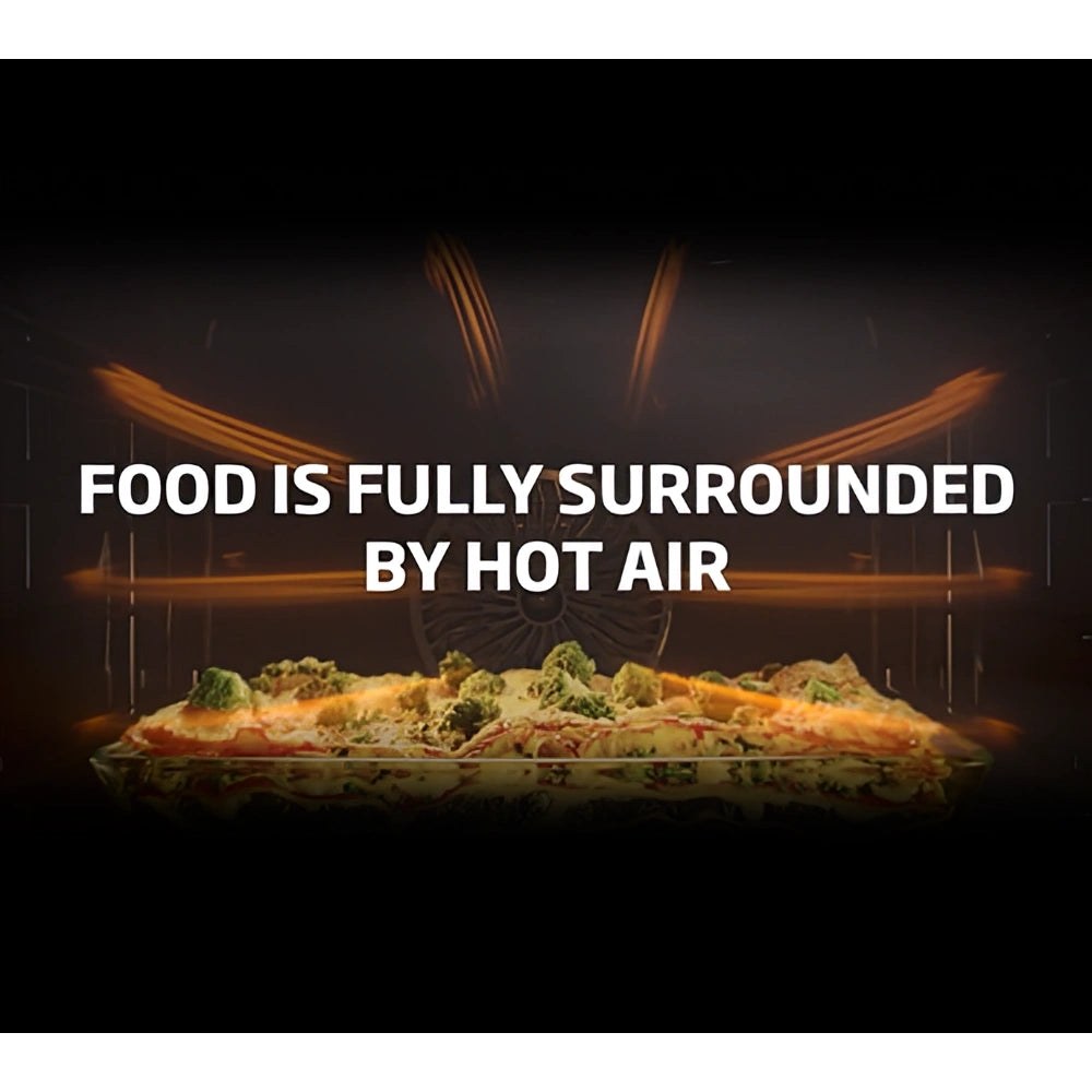 Beko Pro AeroPerfect 60cm Electric Ceramic Cooker - Black | FDC6731K