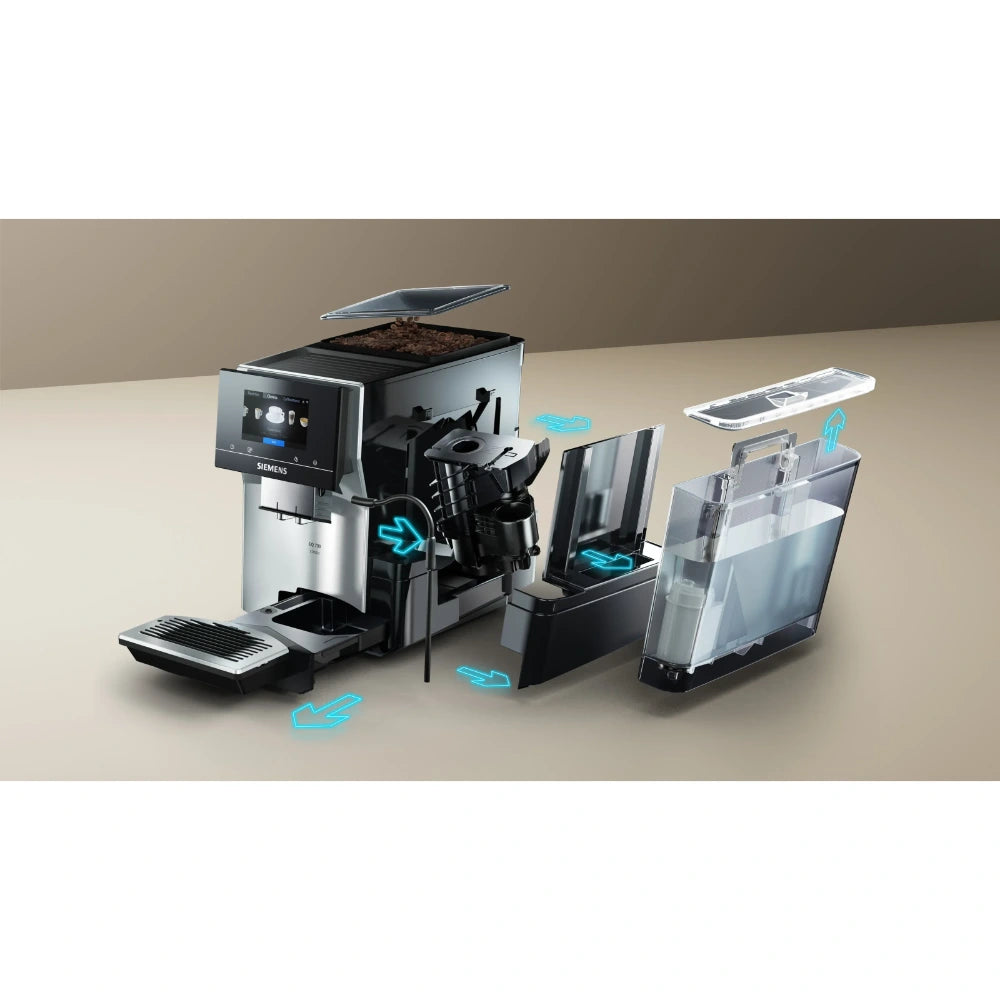 Ex-Display Siemens EQ700 Smart Bean to Cup Coffee Machine - Graphite | TP715GB1