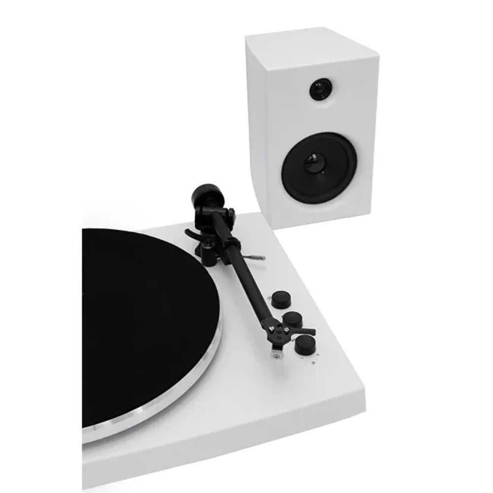Crosley T150 Bluetooth Record Vinyl Player with Speakers - White | T150C-WH4