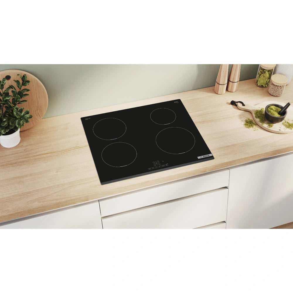 Bosch Series 4 60cm Built-In Induction Hob - Black | PIE631BB5E